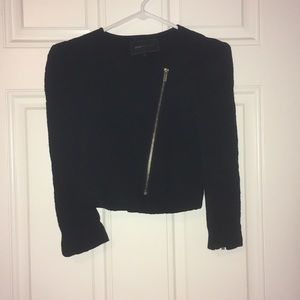 BCBGMaxazira Crop Jacket